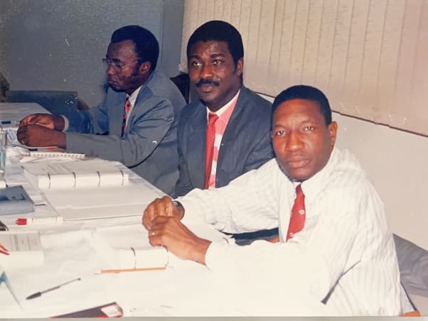 Timothy Adebayo Adeku Memorial - With family